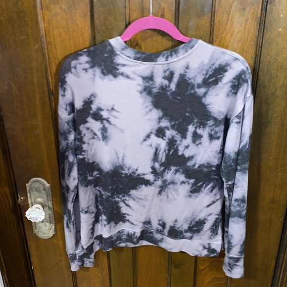 Purple Tie Dye Sweater Women’s Medium - Picture 2 of 2